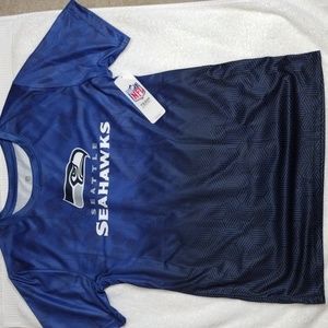 Seattle Seahawks kids XL (16) short sleeve shirt
